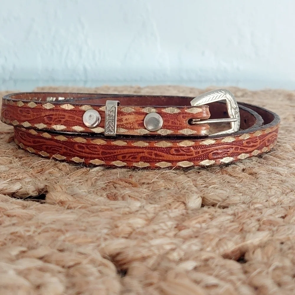 Goat Roper Belt Ladies Size 30